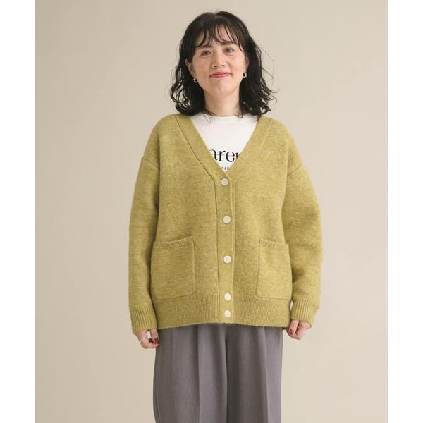 アーバンリサーチ ドアーズ（URBAN RESEARCH DOORS）/『スタッフ企画』ダブルフェイスVネックカーディガン