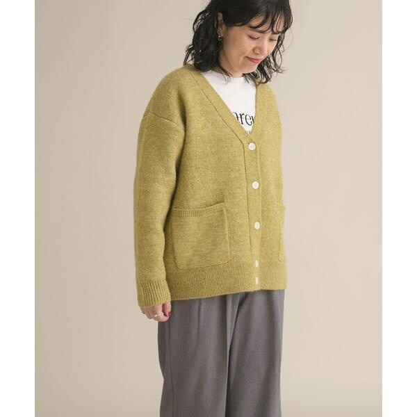 アーバンリサーチ ドアーズ（URBAN RESEARCH DOORS）/『スタッフ企画』ダブルフェイスVネックカーディガン