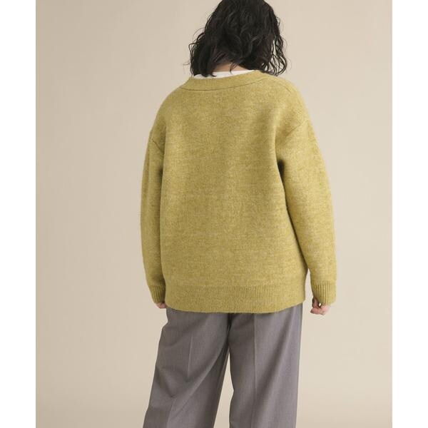 アーバンリサーチ ドアーズ（URBAN RESEARCH DOORS）/『スタッフ企画』ダブルフェイスVネックカーディガン