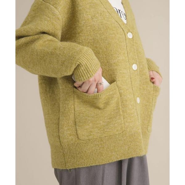 アーバンリサーチ ドアーズ（URBAN RESEARCH DOORS）/『スタッフ企画』ダブルフェイスVネックカーディガン