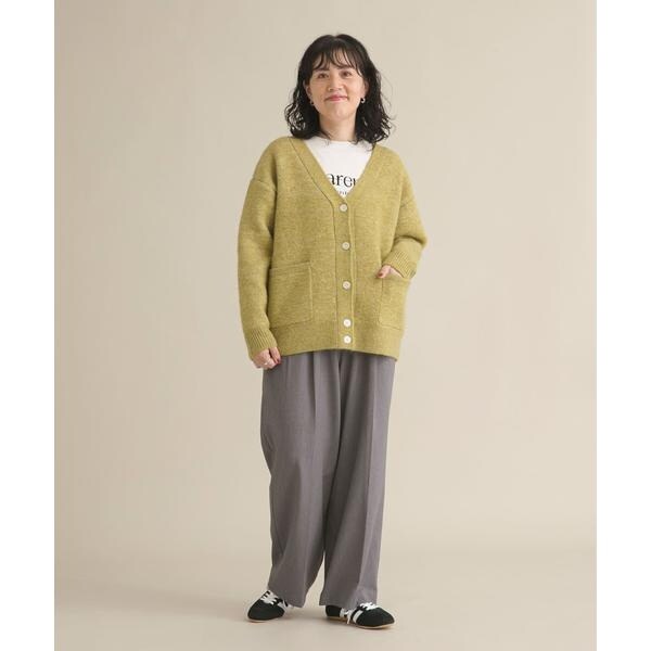 アーバンリサーチ ドアーズ（URBAN RESEARCH DOORS）/『スタッフ企画』ダブルフェイスVネックカーディガン