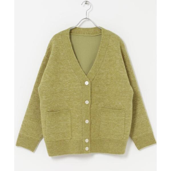アーバンリサーチ ドアーズ（URBAN RESEARCH DOORS）/『スタッフ企画』ダブルフェイスVネックカーディガン