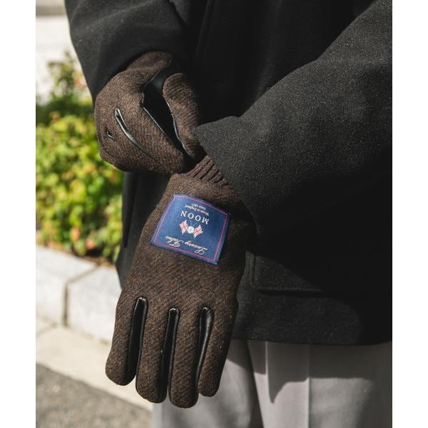 アーバンリサーチ ドアーズ（URBAN RESEARCH DOORS）/MOONツイードレザーグローブ