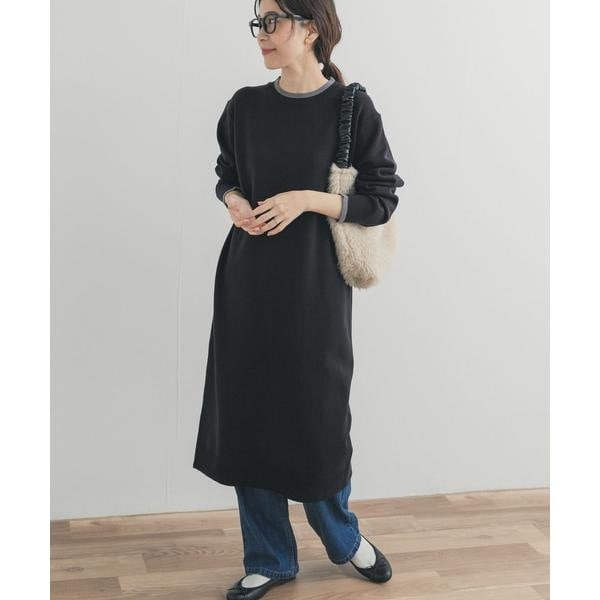 【NEW】アーバンリサーチ ドアーズ（URBAN RESEARCH DOORS）/バイカラーKNITワンピース