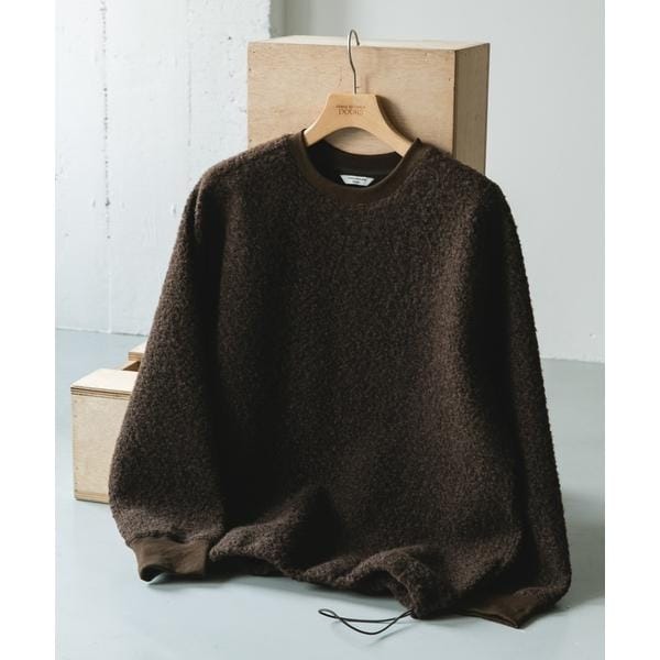 【NEW】アーバンリサーチ ドアーズ（URBAN RESEARCH DOORS）/ラグランスリーブブークレー プルオーバー