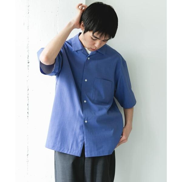 アーバンリサーチ ドアーズ（URBAN RESEARCH DOORS）/『イージーケア/速乾/UVカット』クイックドライ オープンカラー ショート_15