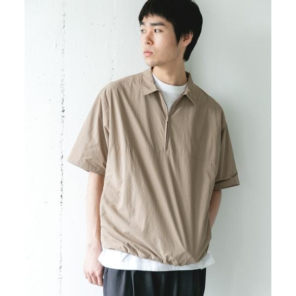 アーバンリサーチ ドアーズ（URBAN RESEARCH DOORS）/『UVカット』フルダルナイロンハーフジップアクティブプルオーバー_1