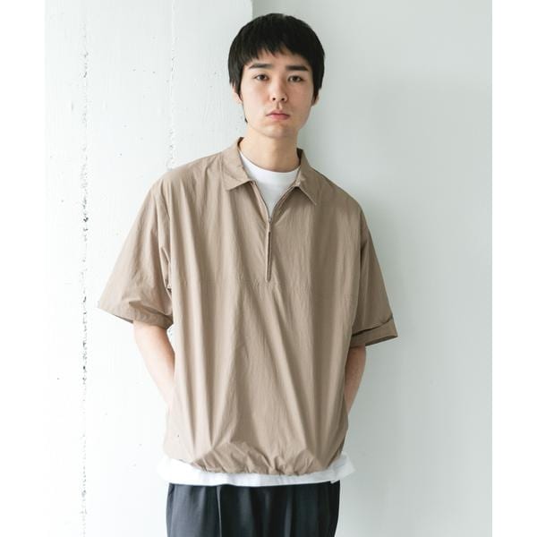 アーバンリサーチ ドアーズ（URBAN RESEARCH DOORS）/『UVカット』フルダルナイロンハーフジップアクティブプルオーバー_2