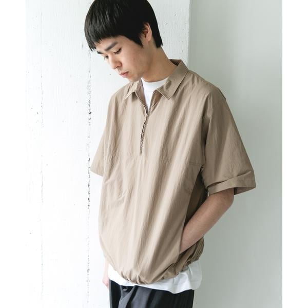 アーバンリサーチ ドアーズ（URBAN RESEARCH DOORS）/『UVカット』フルダルナイロンハーフジップアクティブプルオーバー_4