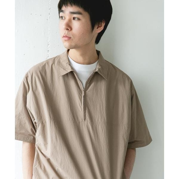 アーバンリサーチ ドアーズ（URBAN RESEARCH DOORS）/『UVカット』フルダルナイロンハーフジップアクティブプルオーバー_5