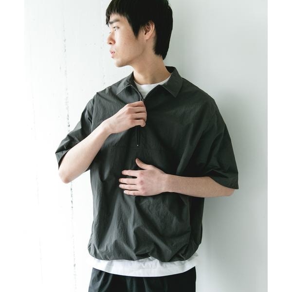 アーバンリサーチ ドアーズ（URBAN RESEARCH DOORS）/『UVカット』フルダルナイロンハーフジップアクティブプルオーバー_15