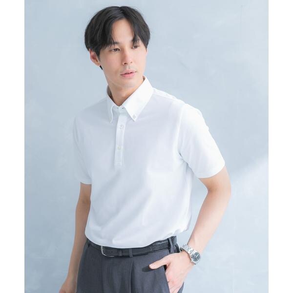 アーバンリサーチ ドアーズ（URBAN RESEARCH DOORS）/LIFE STYLE TAILOR 　ボタンダウン半袖プルオーバー_4