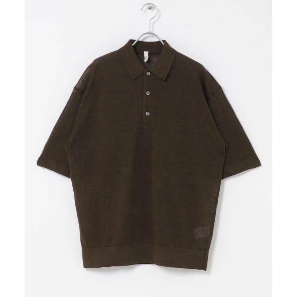 アーバンリサーチ ドアーズ（URBAN RESEARCH DOORS）/Ramie High Gauge KnitPolo