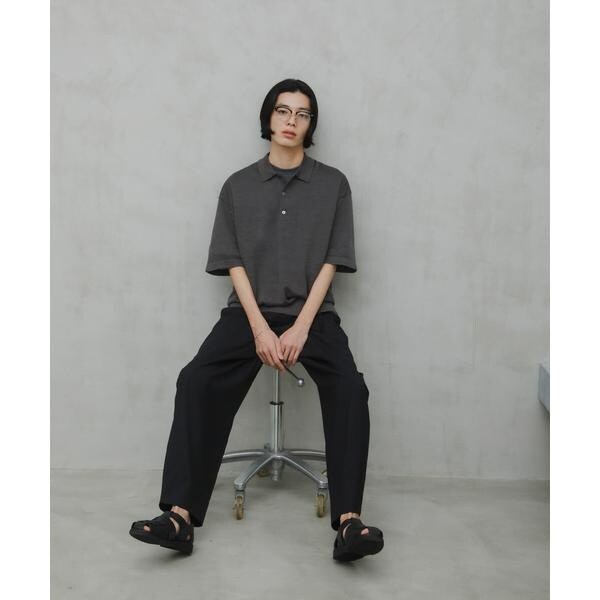 アーバンリサーチ ドアーズ（URBAN RESEARCH DOORS）/Ramie High Gauge KnitPolo