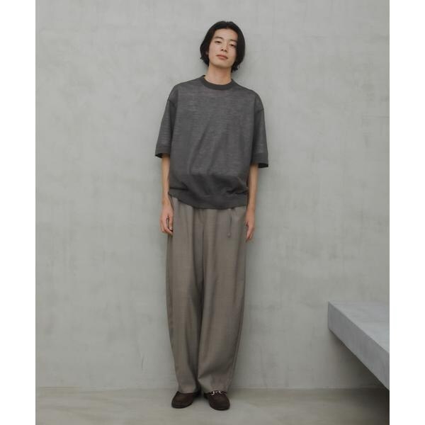 アーバンリサーチ ドアーズ（URBAN RESEARCH DOORS）/Ramie High Gauge Crew−Neck Knit