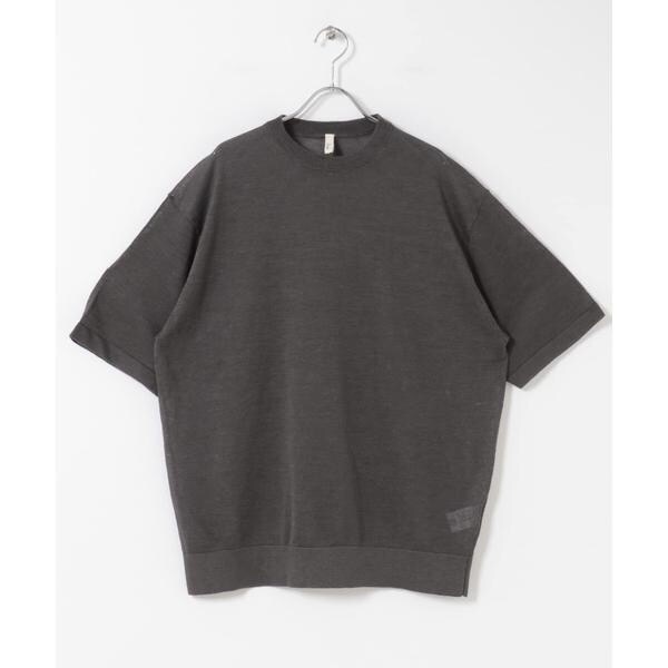 アーバンリサーチ ドアーズ（URBAN RESEARCH DOORS）/Ramie High Gauge Crew−Neck Knit