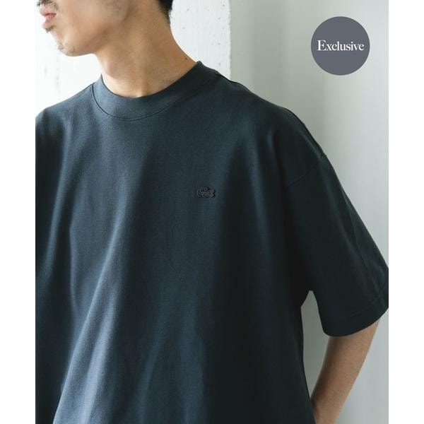 【NEW】アーバンリサーチ ドアーズ（URBAN RESEARCH DOORS）/『別注』LACOSTE×DOORS　MOSS STITCH SHORT−SLEEVE T−SHIRT