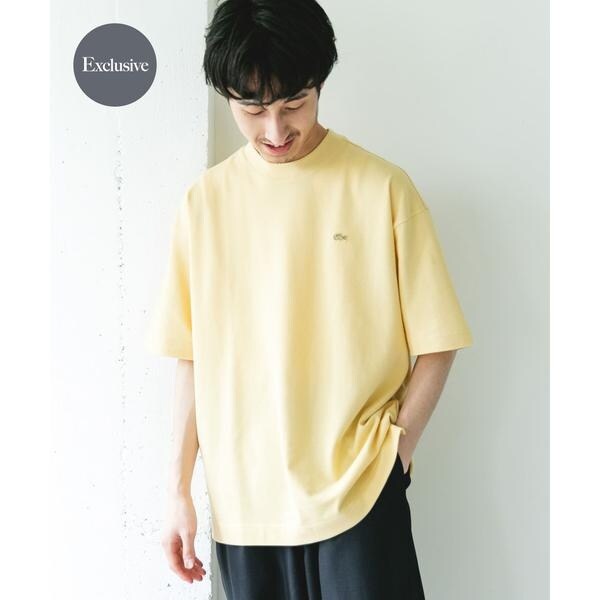 【NEW】アーバンリサーチ ドアーズ（URBAN RESEARCH DOORS）/『別注』LACOSTE×DOORS　MOSS STITCH SHORT−SLEEVE T−SHIRT_3