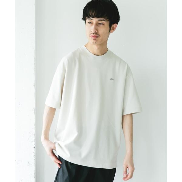 【NEW】アーバンリサーチ ドアーズ（URBAN RESEARCH DOORS）/『別注』LACOSTE×DOORS　MOSS STITCH SHORT−SLEEVE T−SHIRT_4