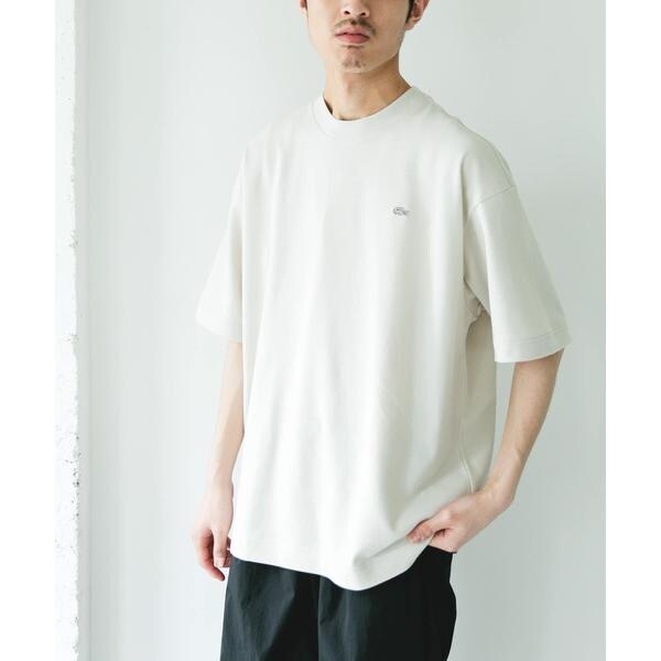 【NEW】アーバンリサーチ ドアーズ（URBAN RESEARCH DOORS）/『別注』LACOSTE×DOORS　MOSS STITCH SHORT−SLEEVE T−SHIRT_8