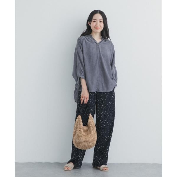 アーバンリサーチ ドアーズ（URBAN RESEARCH DOORS）/シアーデニムピンタックドルマンブラウス_8