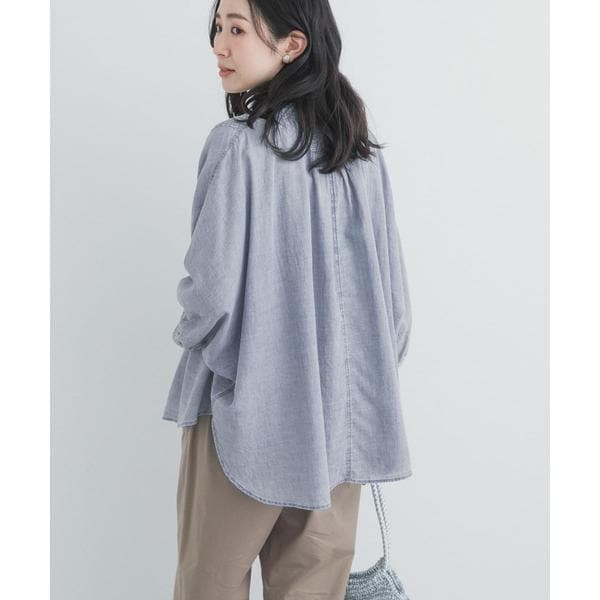 アーバンリサーチ ドアーズ（URBAN RESEARCH DOORS）/シアーデニムピンタックドルマンブラウス_19