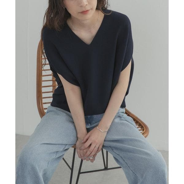 アーバンリサーチ ドアーズ（URBAN RESEARCH DOORS）/『WEB限定』Vネックコクーンニット_2