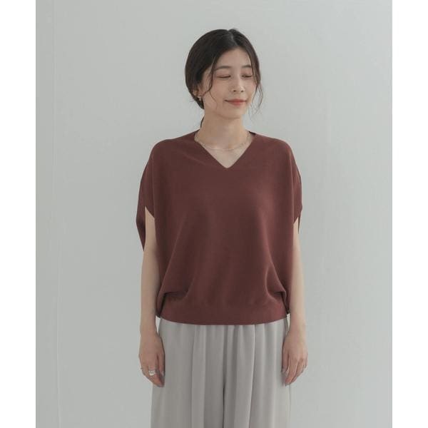 アーバンリサーチ ドアーズ（URBAN RESEARCH DOORS）/『WEB限定』Vネックコクーンニット_10