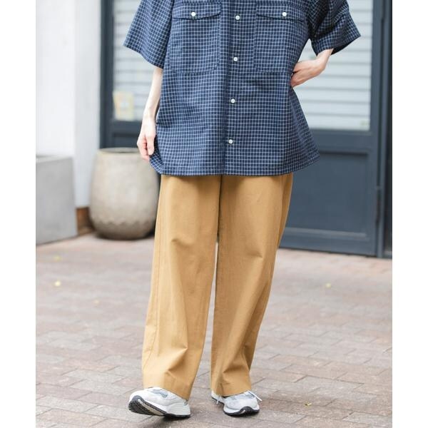 アーバンリサーチ ドアーズ(URBAN RESEARCH DOORS)/FORK&SPOON 綿麻ホップサックパンツ アーバンリサーチ ドアーズ(URBAN RESEARCH DOORS)/FORK&SPOON 綿麻ホップサックパンツ
