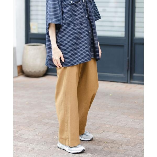 アーバンリサーチ ドアーズ(URBAN RESEARCH DOORS)/FORK&SPOON 綿麻ホップサックパンツ アーバンリサーチ ドアーズ(URBAN RESEARCH DOORS)/FORK&SPOON 綿麻ホップサックパンツ