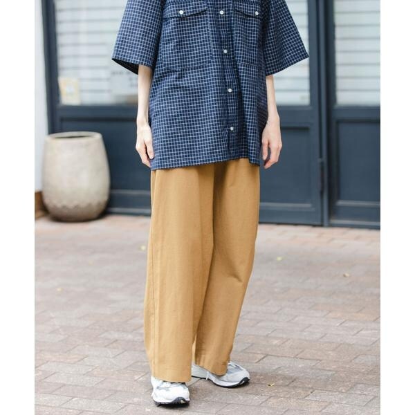 アーバンリサーチ ドアーズ(URBAN RESEARCH DOORS)/FORK&SPOON 綿麻ホップサックパンツ アーバンリサーチ ドアーズ(URBAN RESEARCH DOORS)/FORK&SPOON 綿麻ホップサックパンツ