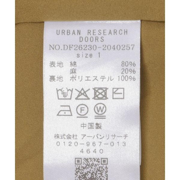 アーバンリサーチ ドアーズ(URBAN RESEARCH DOORS)/FORK&SPOON 綿麻ホップサックパンツ アーバンリサーチ ドアーズ(URBAN RESEARCH DOORS)/FORK&SPOON 綿麻ホップサックパンツ