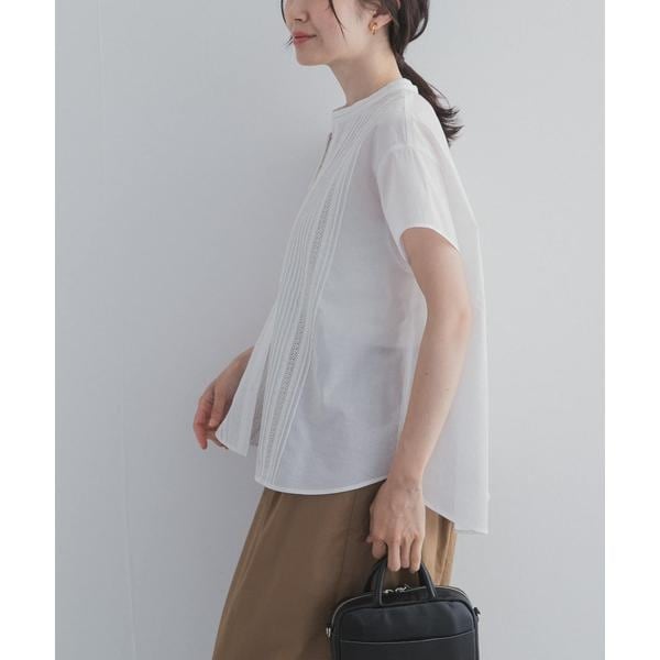 【NEW】アーバンリサーチ ドアーズ（URBAN RESEARCH DOORS）/コットンレース切替ブラウス_7