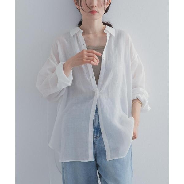 【NEW】アーバンリサーチ ドアーズ（URBAN RESEARCH DOORS）/ラミー混ルーズシャツ_5