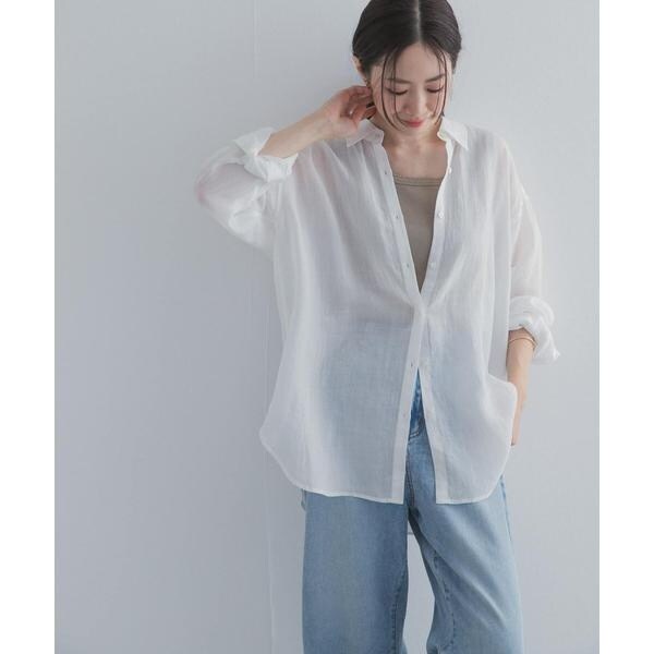 【NEW】アーバンリサーチ ドアーズ（URBAN RESEARCH DOORS）/ラミー混ルーズシャツ_7