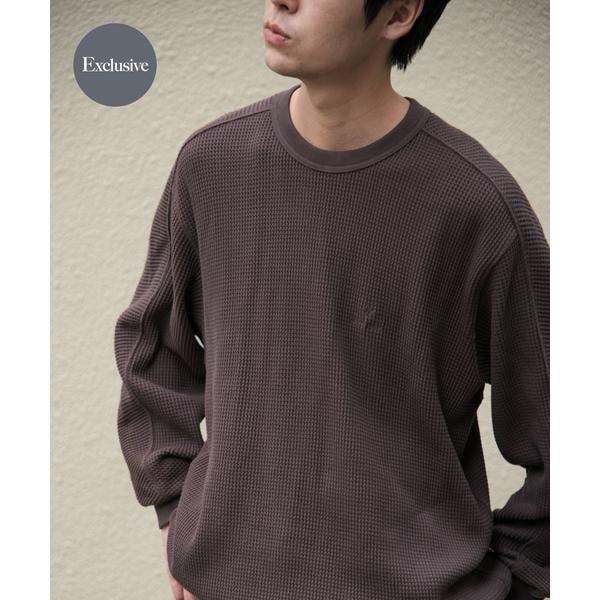 アーバンリサーチ ドアーズ（URBAN RESEARCH DOORS）/『別注』Snow Peak Apparel×DOORS　HEAVYWEIGHT WAFFLE PUL 8,470円