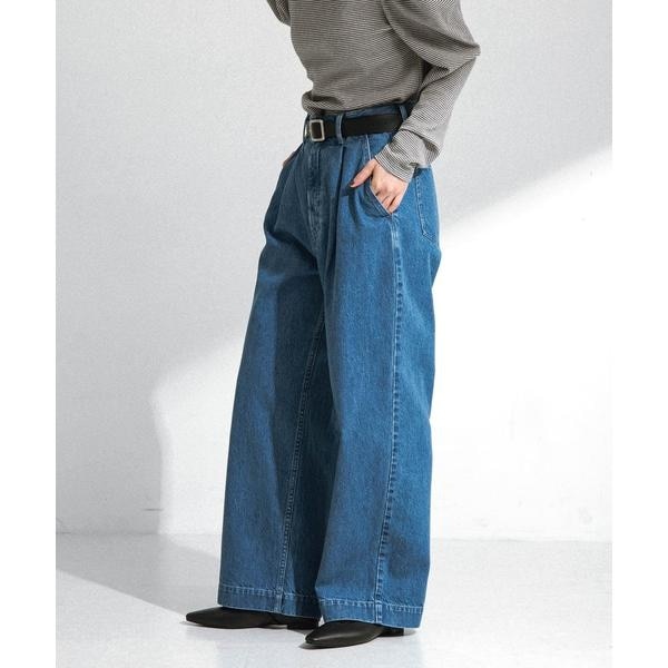 アーバンリサーチ サニーレーベル（URBAN RESEARCH SonnyLabel）/『34サイズ/低身長向けも展開』タックデニム