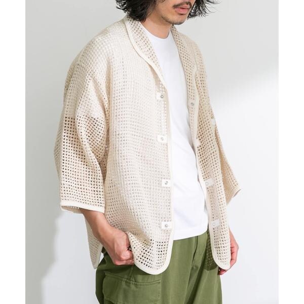 アーバンリサーチ サニーレーベル（URBAN RESEARCH SonnyLabel）/ARMY TWILL　Cotton Mesh Shirts_1