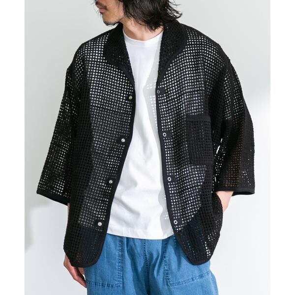アーバンリサーチ サニーレーベル（URBAN RESEARCH SonnyLabel）/ARMY TWILL　Cotton Mesh Shirts_2