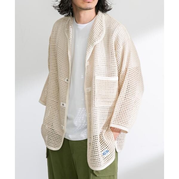 アーバンリサーチ サニーレーベル（URBAN RESEARCH SonnyLabel）/ARMY TWILL　Cotton Mesh Shirts_4