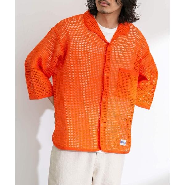アーバンリサーチ サニーレーベル（URBAN RESEARCH SonnyLabel）/ARMY TWILL　Cotton Mesh Shirts_10