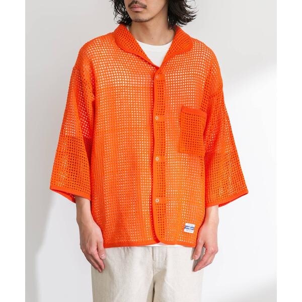 アーバンリサーチ サニーレーベル（URBAN RESEARCH SonnyLabel）/ARMY TWILL　Cotton Mesh Shirts_14