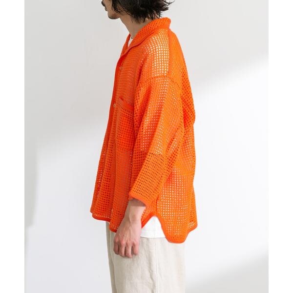 アーバンリサーチ サニーレーベル（URBAN RESEARCH SonnyLabel）/ARMY TWILL　Cotton Mesh Shirts_15