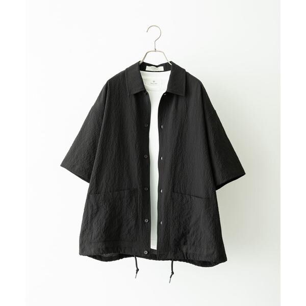 【NEW】アーバンリサーチ サニーレーベル（URBAN RESEARCH SonnyLabel）/シアサッカーショートスリーブコーチシャツ_5