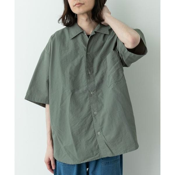 アーバンリサーチ サニーレーベル（URBAN RESEARCH SonnyLabel）/ARMY TWILL　NYLON OX MESH SHIRTS 6,930円