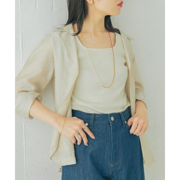 アーバンリサーチ ロッソ（URBAN RESEARCH ROSSO）/HELENA ROHNER　LONG GLASS BEADS NECKLACE