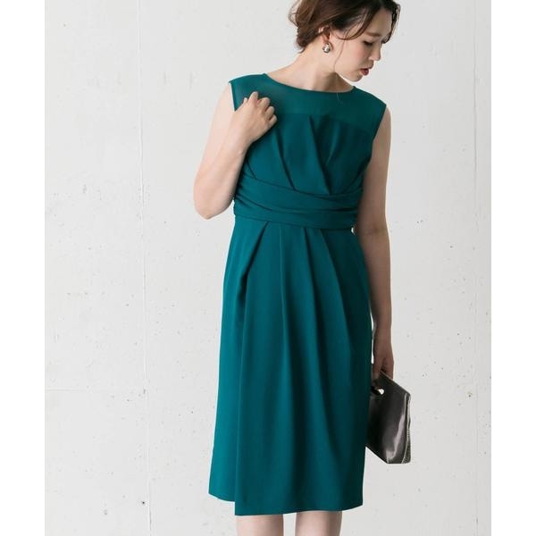 アーバンリサーチ ロッソ（URBAN RESEARCH ROSSO）/ラップシアーヨークドレス∴