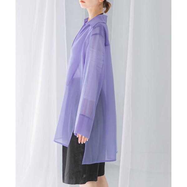 アーバンリサーチ ロッソ（URBAN RESEARCH ROSSO）/シアースキッパーロングシャツ_18