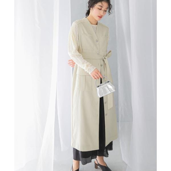 アーバンリサーチ ロッソ（URBAN RESEARCH ROSSO）/ポケットデザインレイヤードワンピース