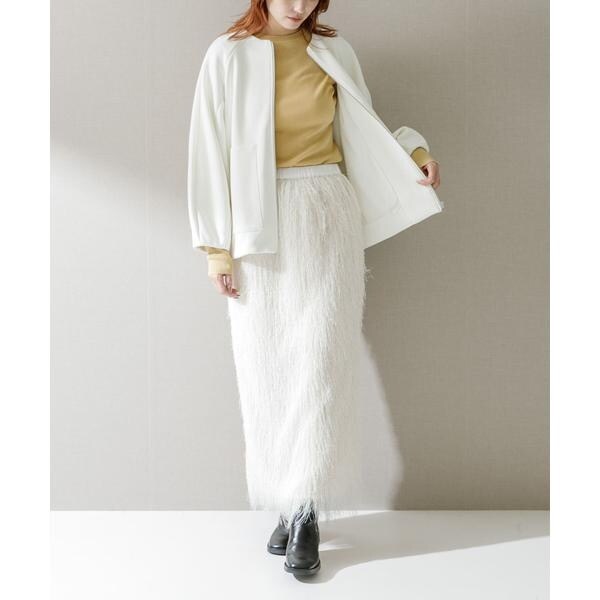 アーバンリサーチ ロッソ（URBAN RESEARCH ROSSO）/ELENDEEK　FRINGE STRAIGHT SKIRT_2